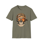 Sunset Barrel Skull Surf Tee