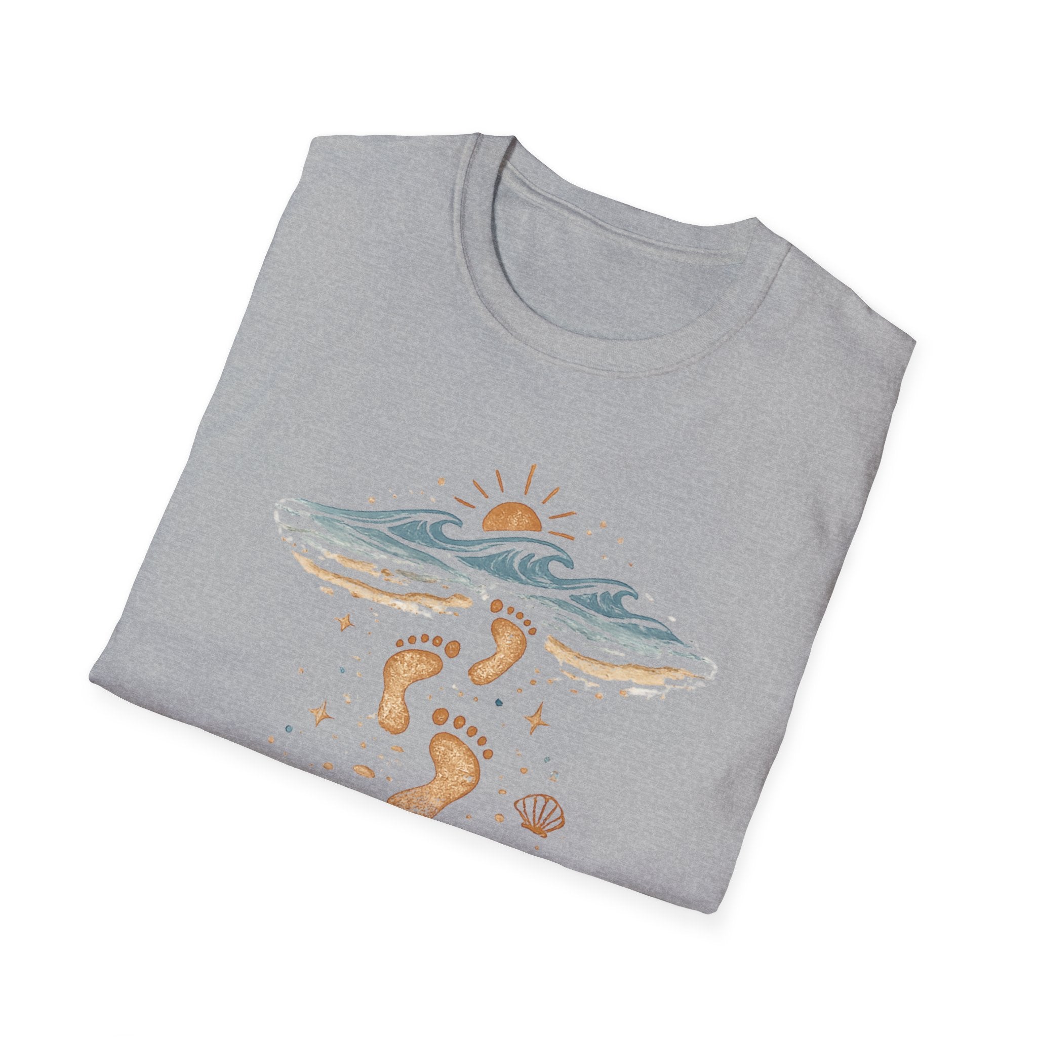 Barefoot & Unbothered Beach Vibes Tee