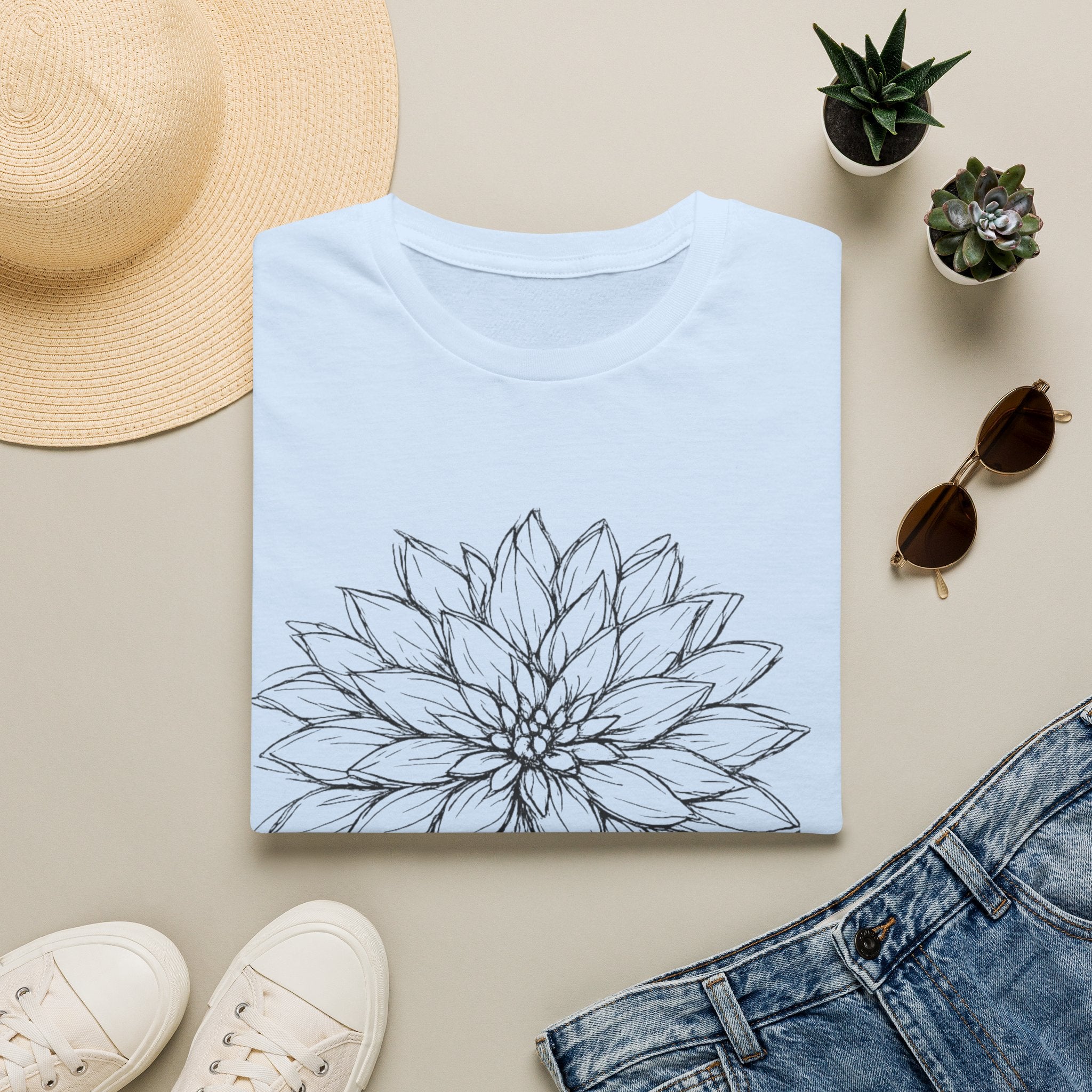 Wildflower Ink Sketch Tee