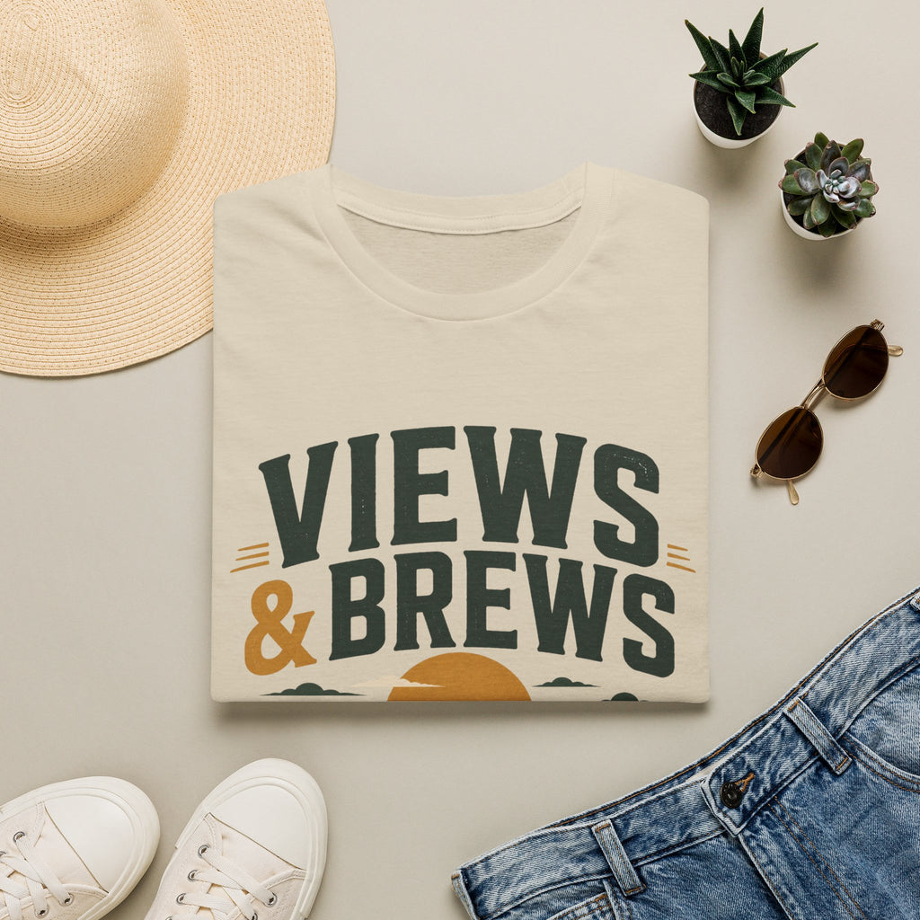 Views & Brews Men's Hiking Tee