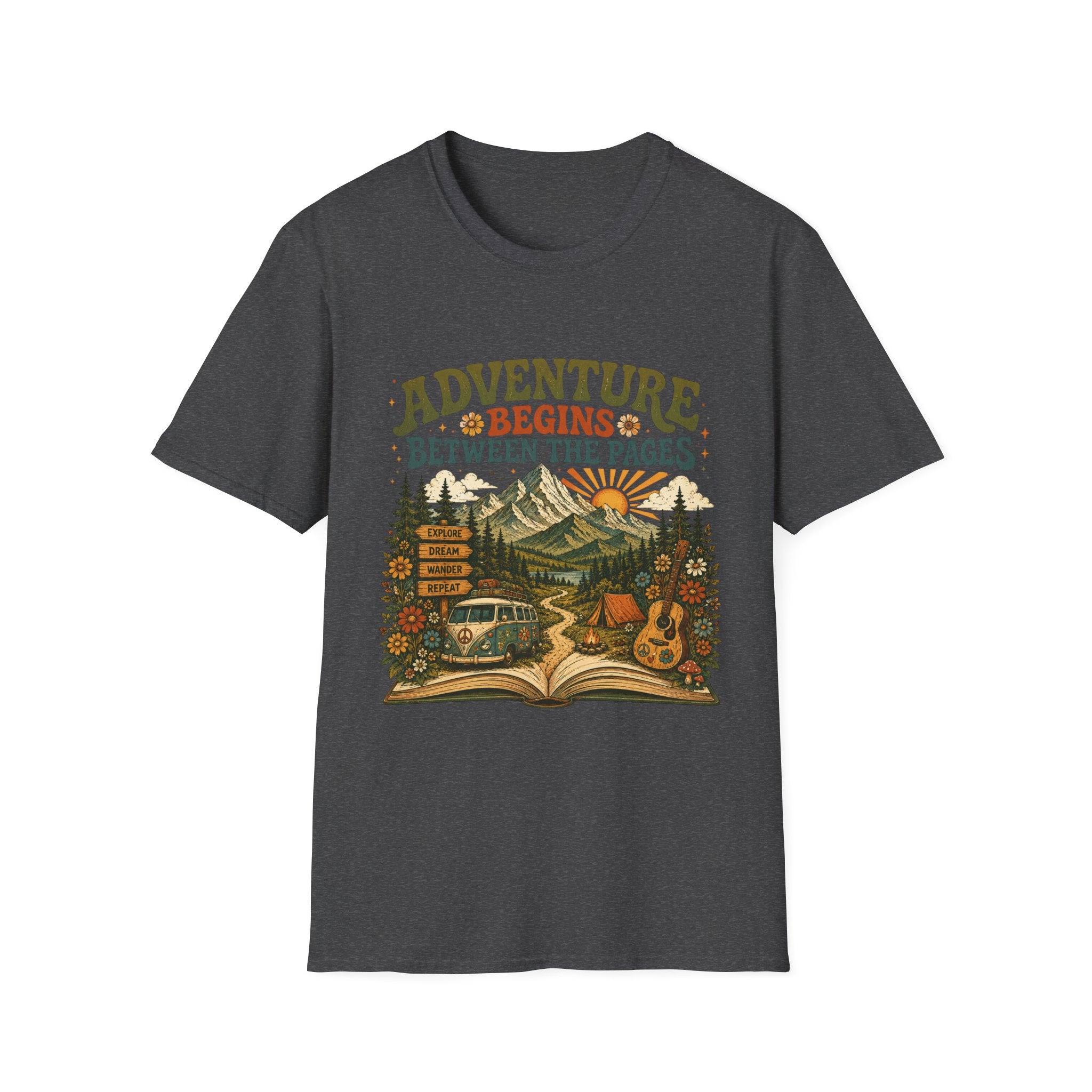 Retro Adventure Begins Tee