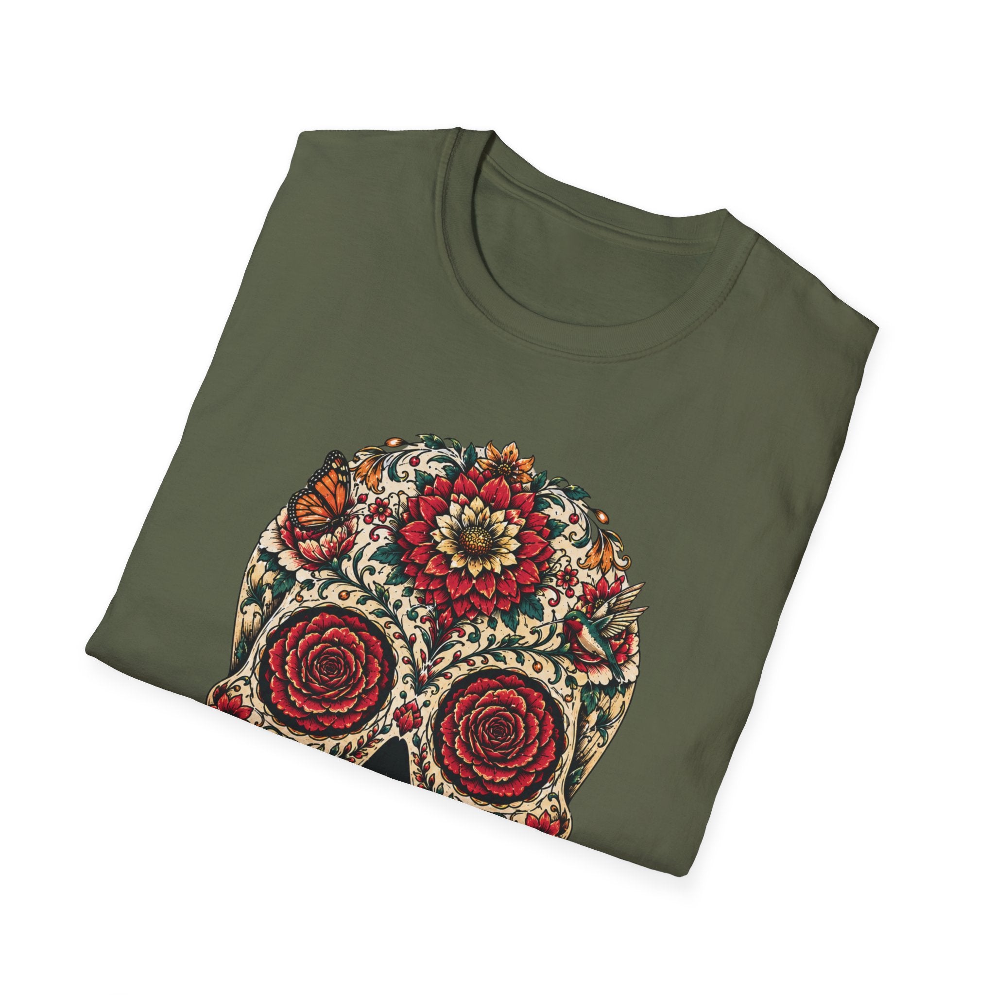 Botanical Sugar Skull Tee