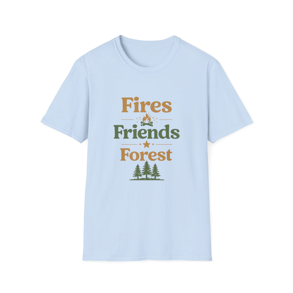 Fires, Friends & Forest Tee