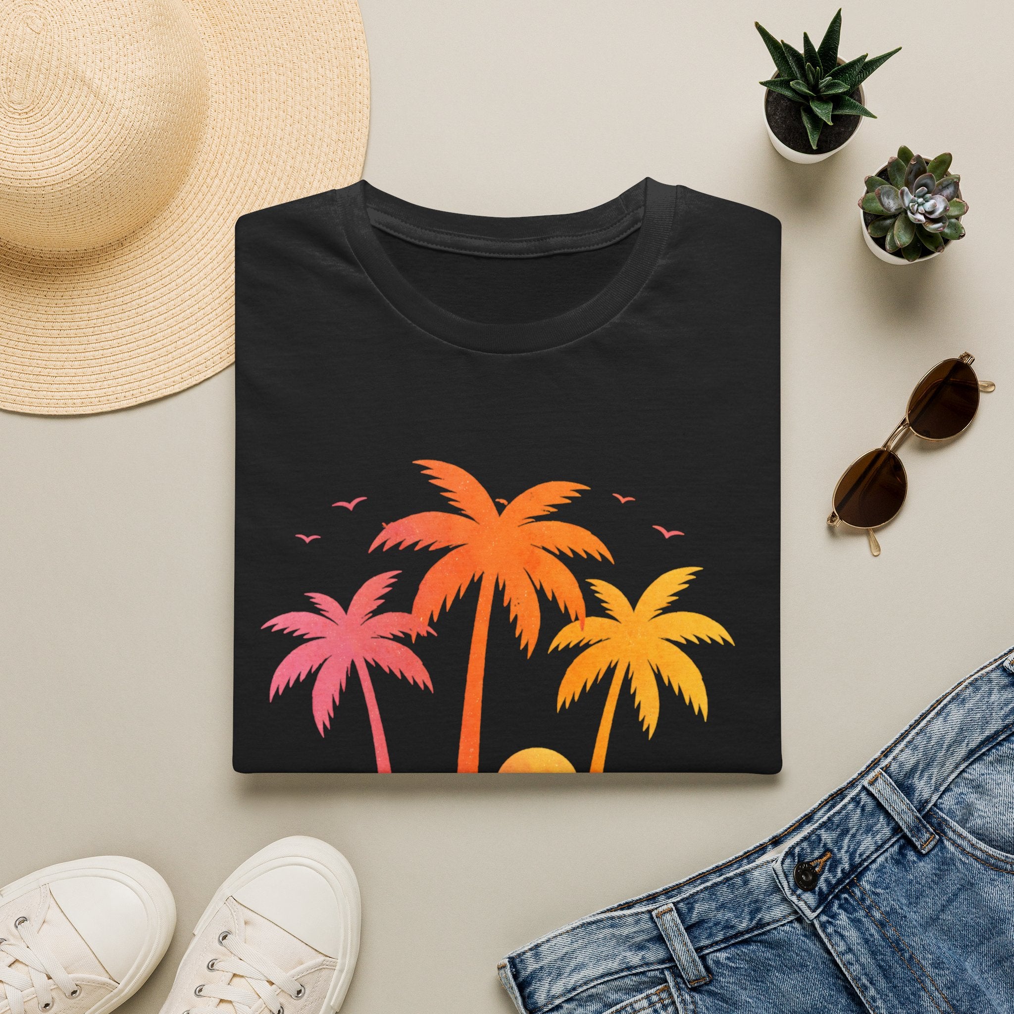Golden Hour Palms Tee