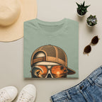 Sunset Barrel Skull Surf Tee