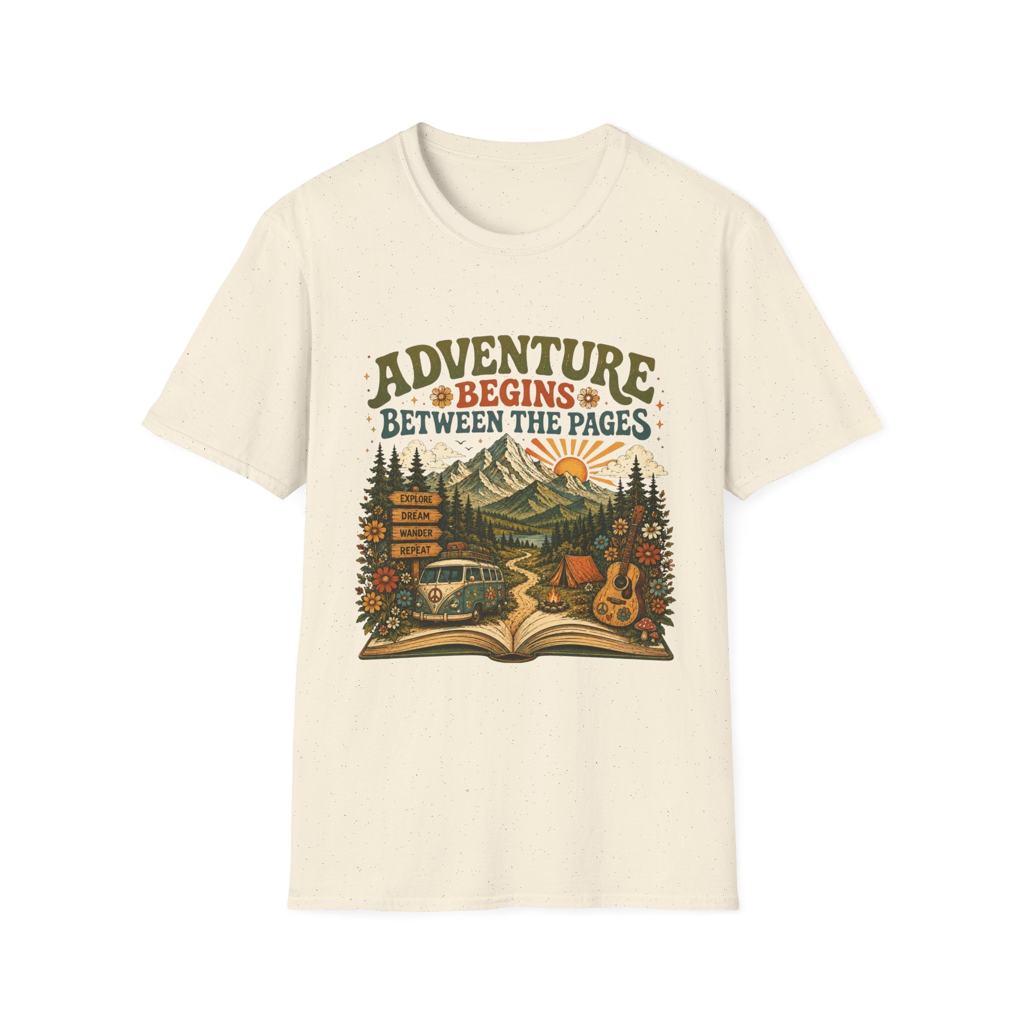 Retro Adventure Begins Tee