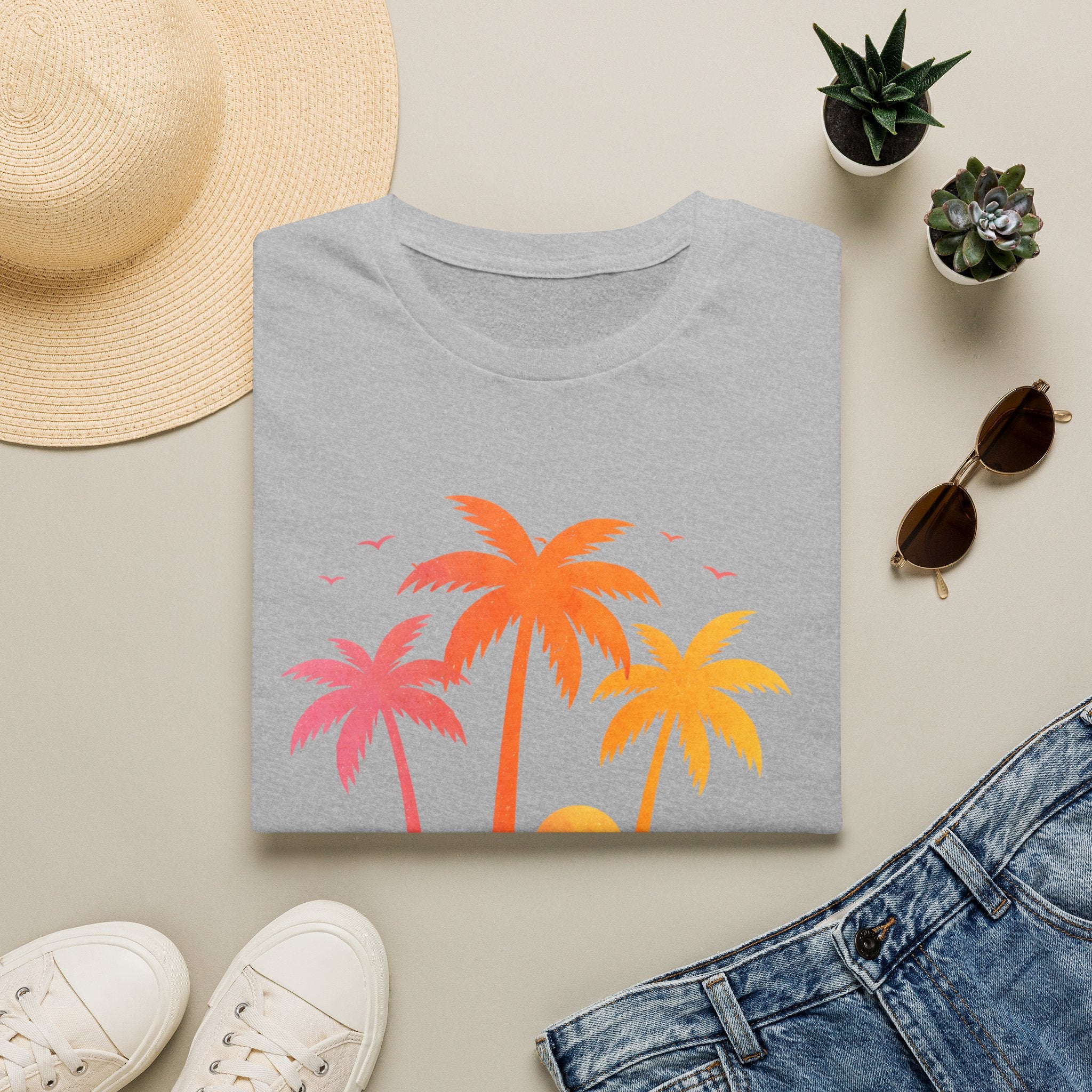 Golden Hour Palms Tee