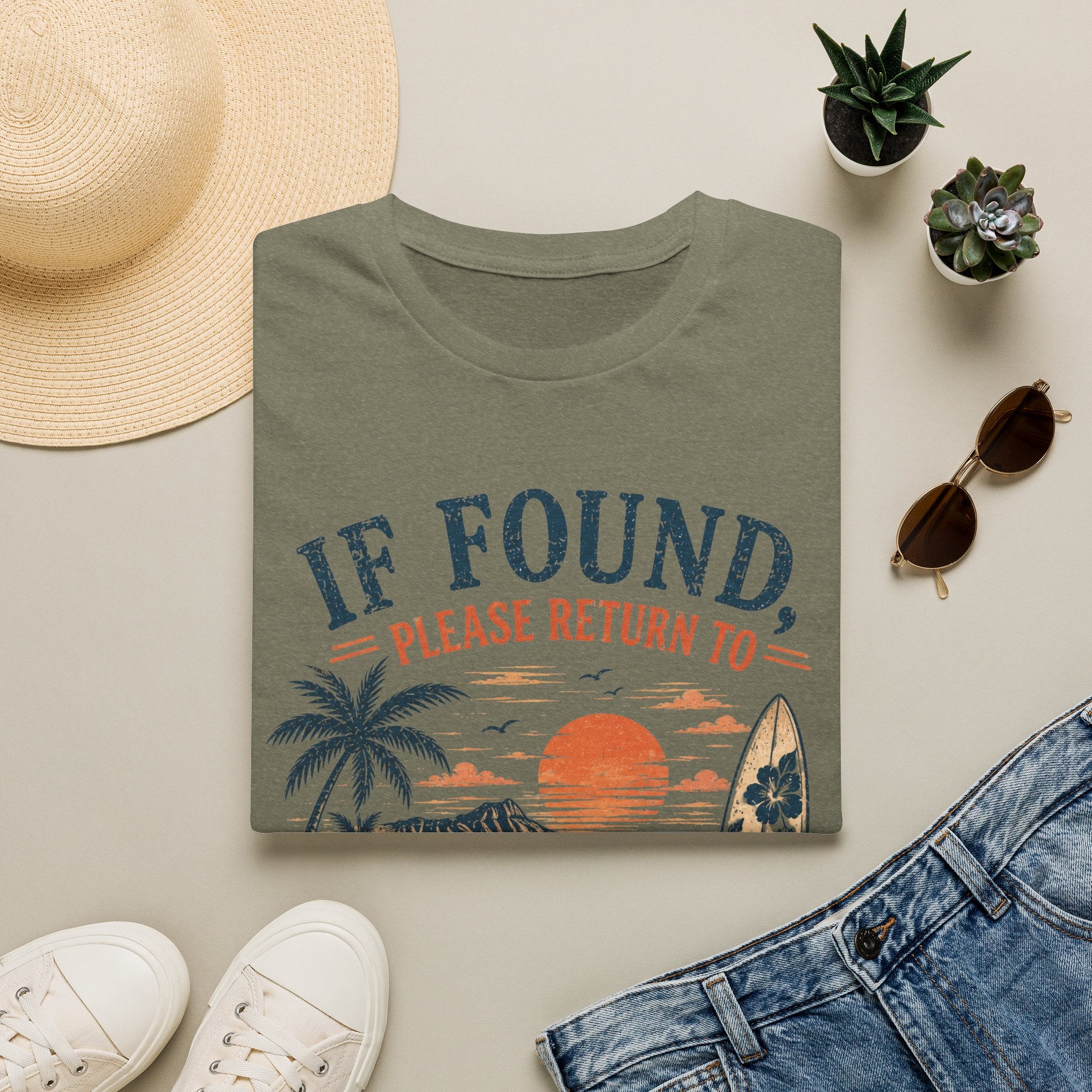 If Found Please Return To Hawaii Tee