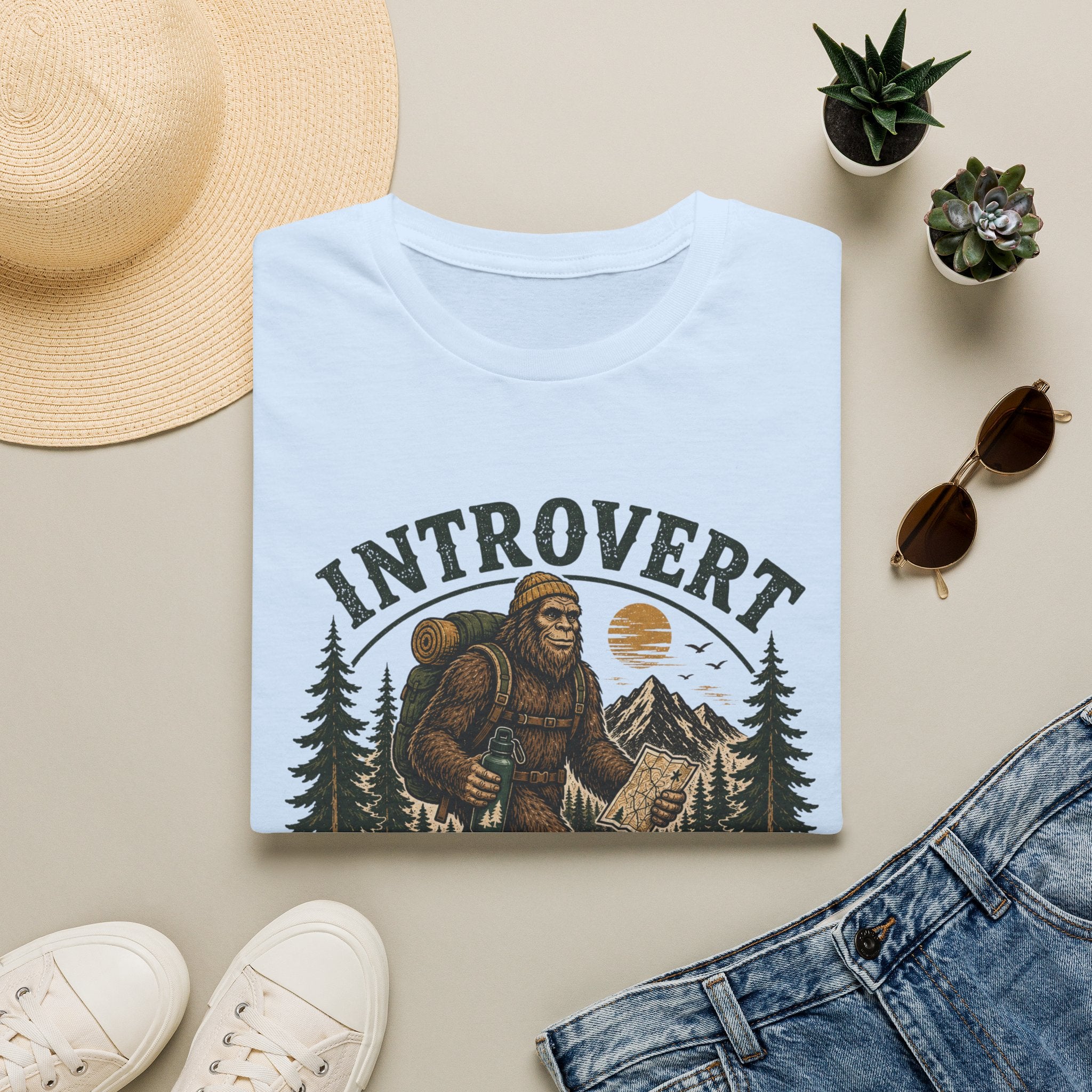 Introvert Hiking Club Tee