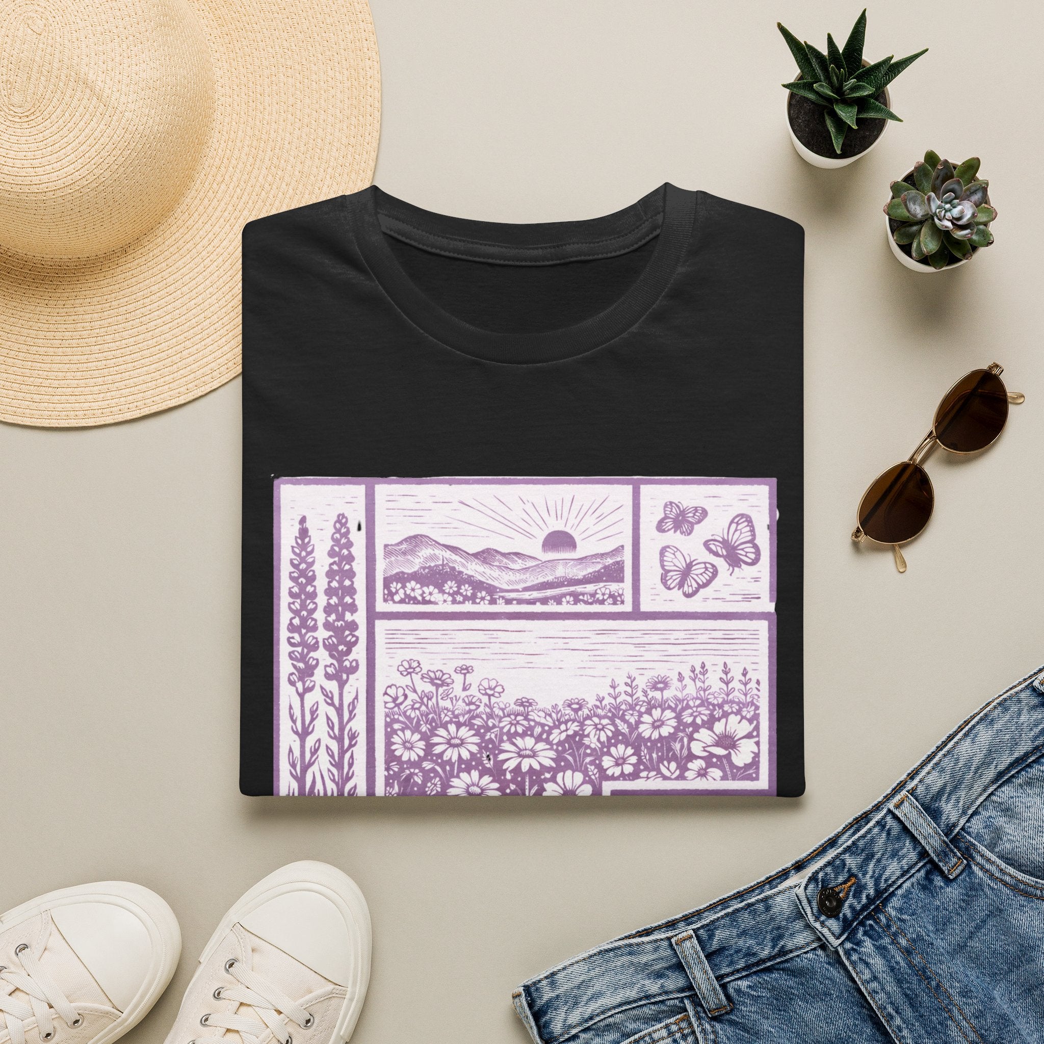 Wildflower Patchwork Meadow Tee