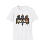 See No Hear No Speak No Bird Hikers Tee