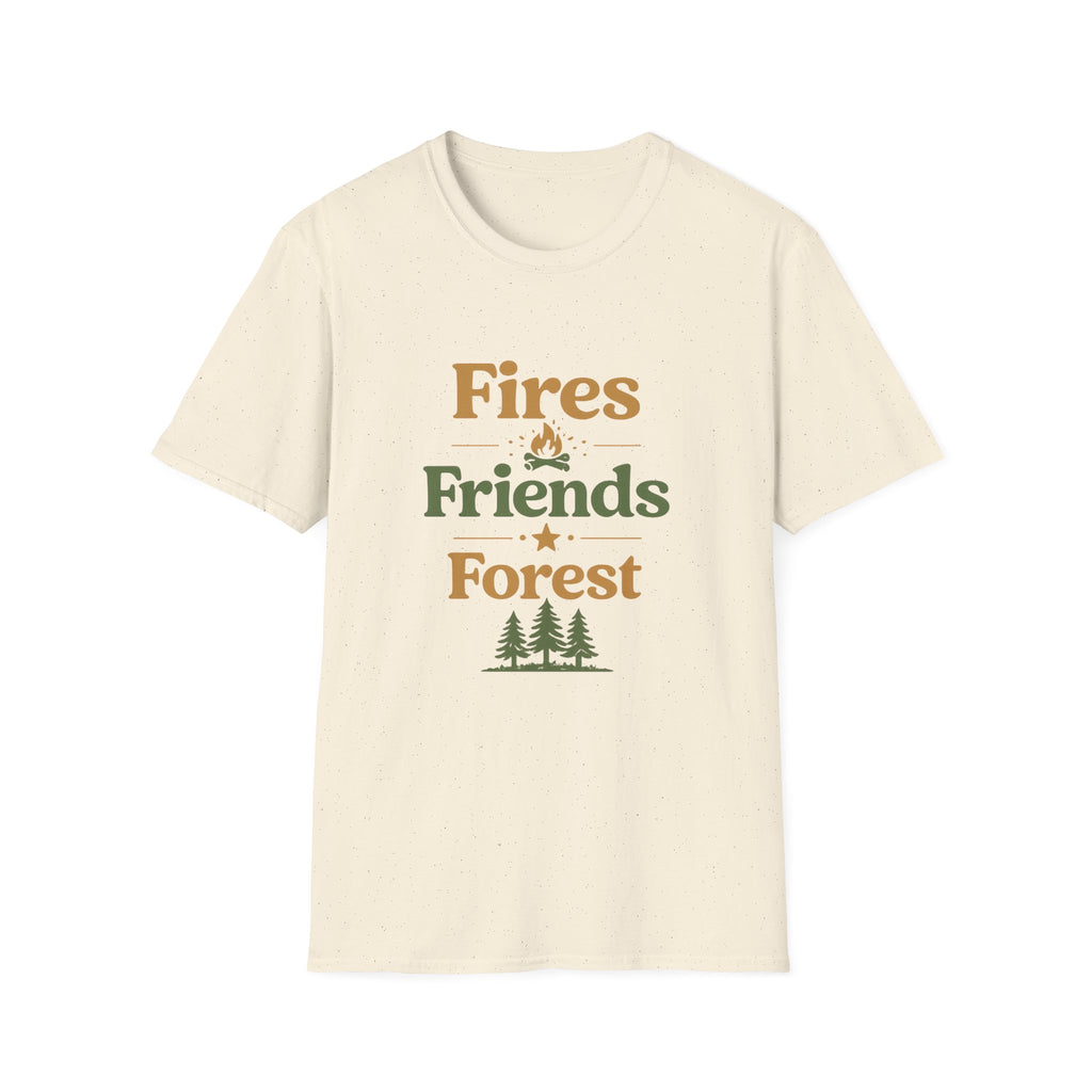 Fires, Friends & Forest Tee