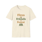 Fires, Friends & Forest Tee