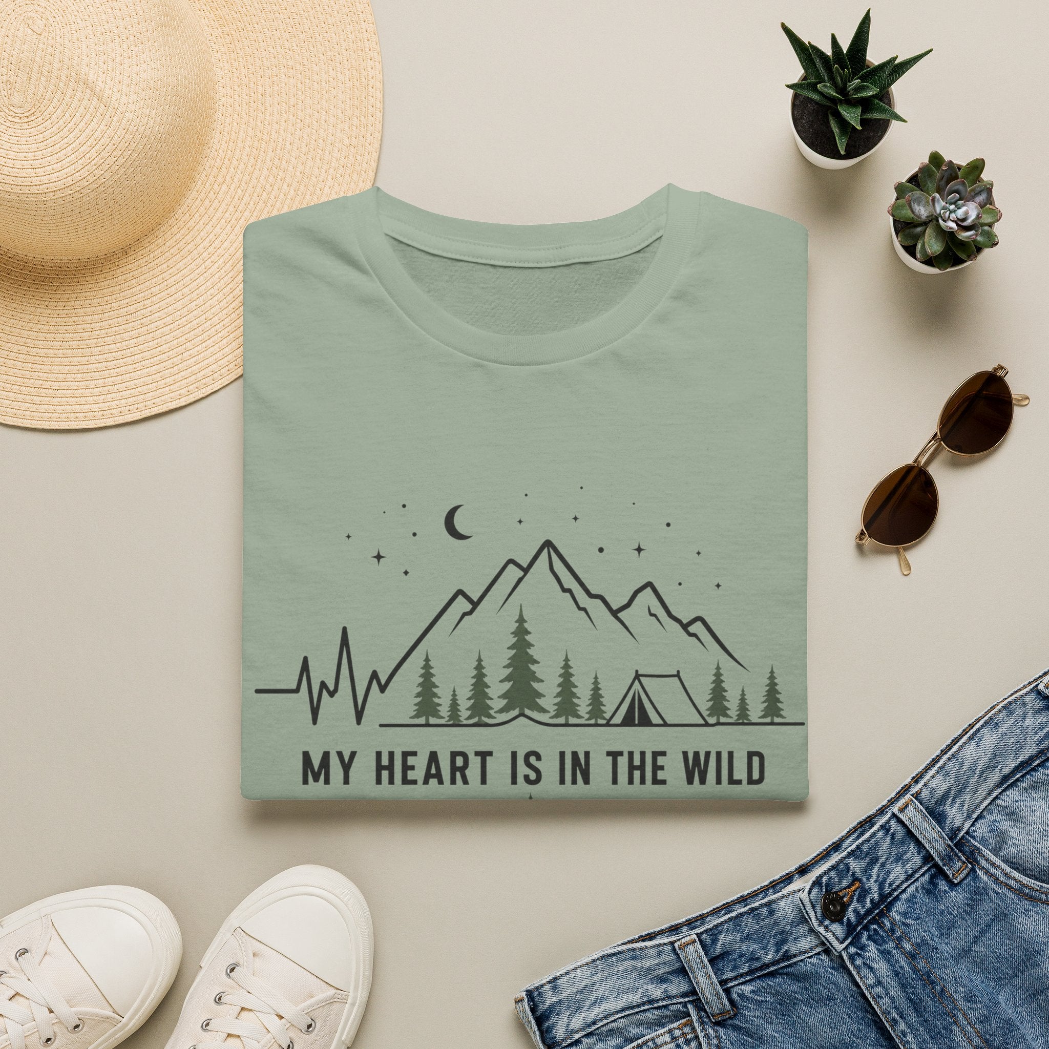 My Heart is in the Wild Tee