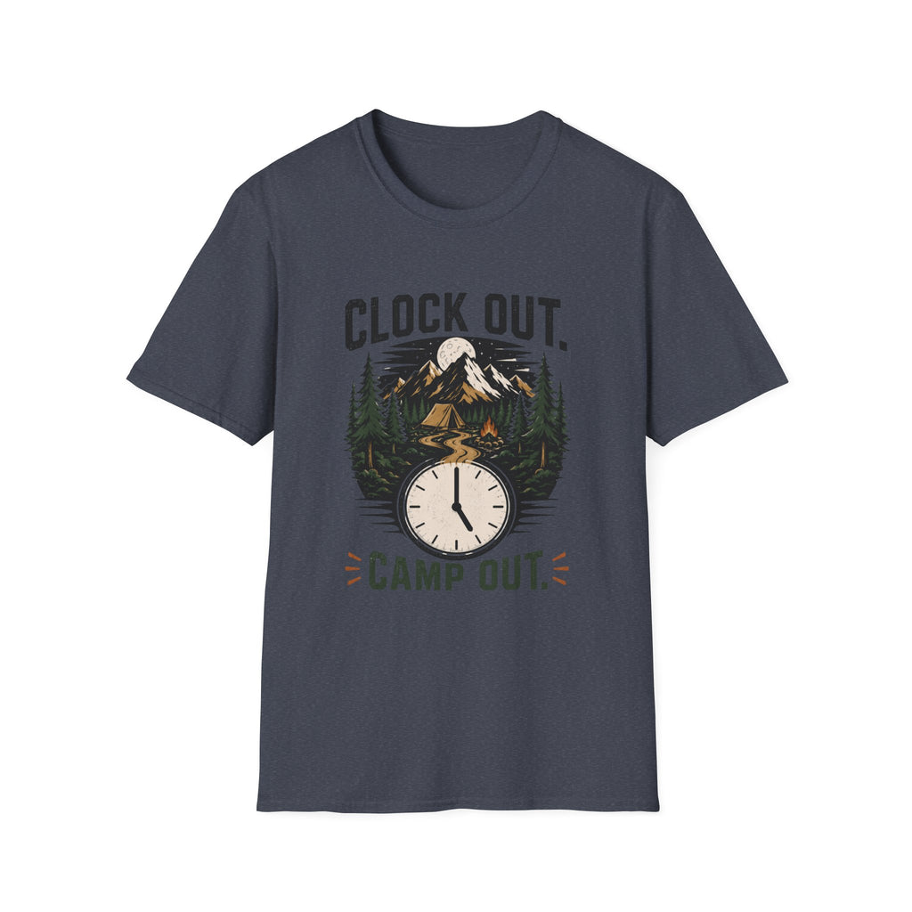 Clock Out Camping Tee