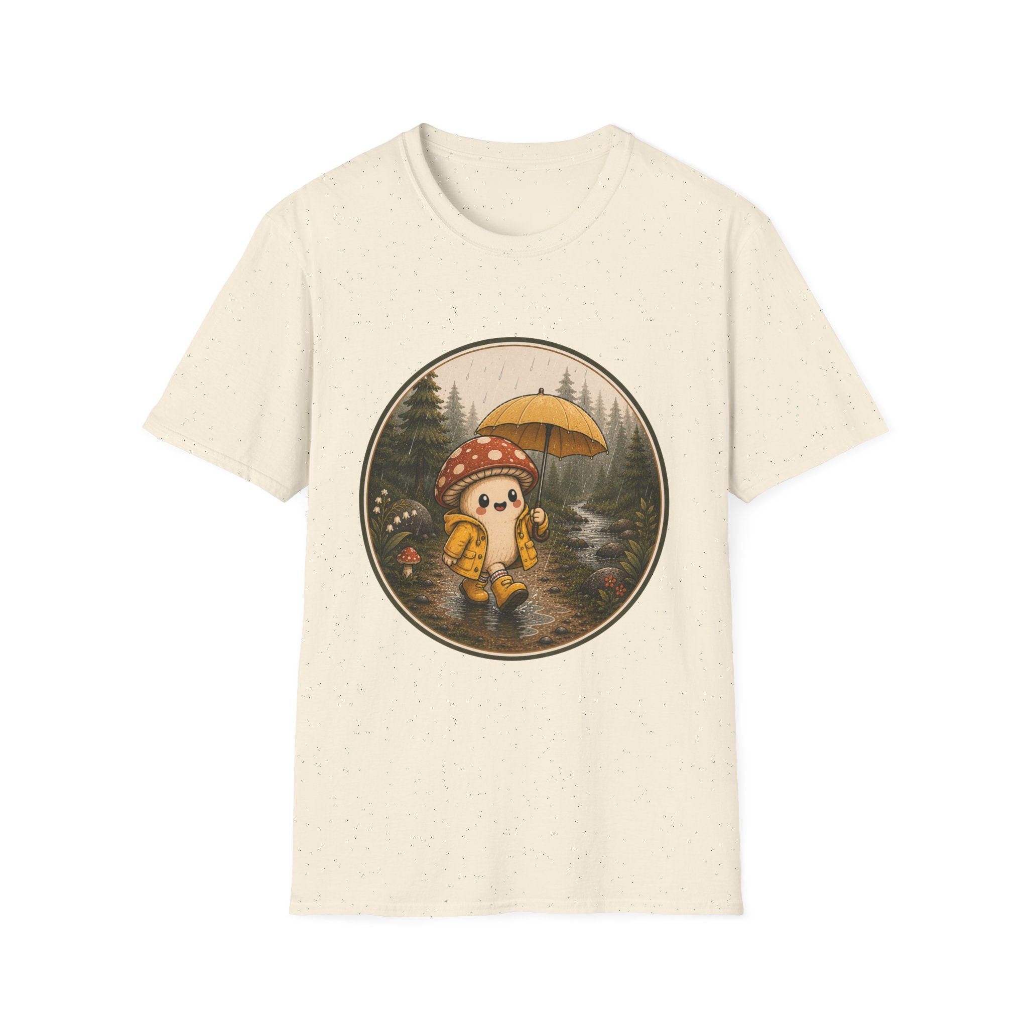 Rainy Day Wanderer Mushroom Tee