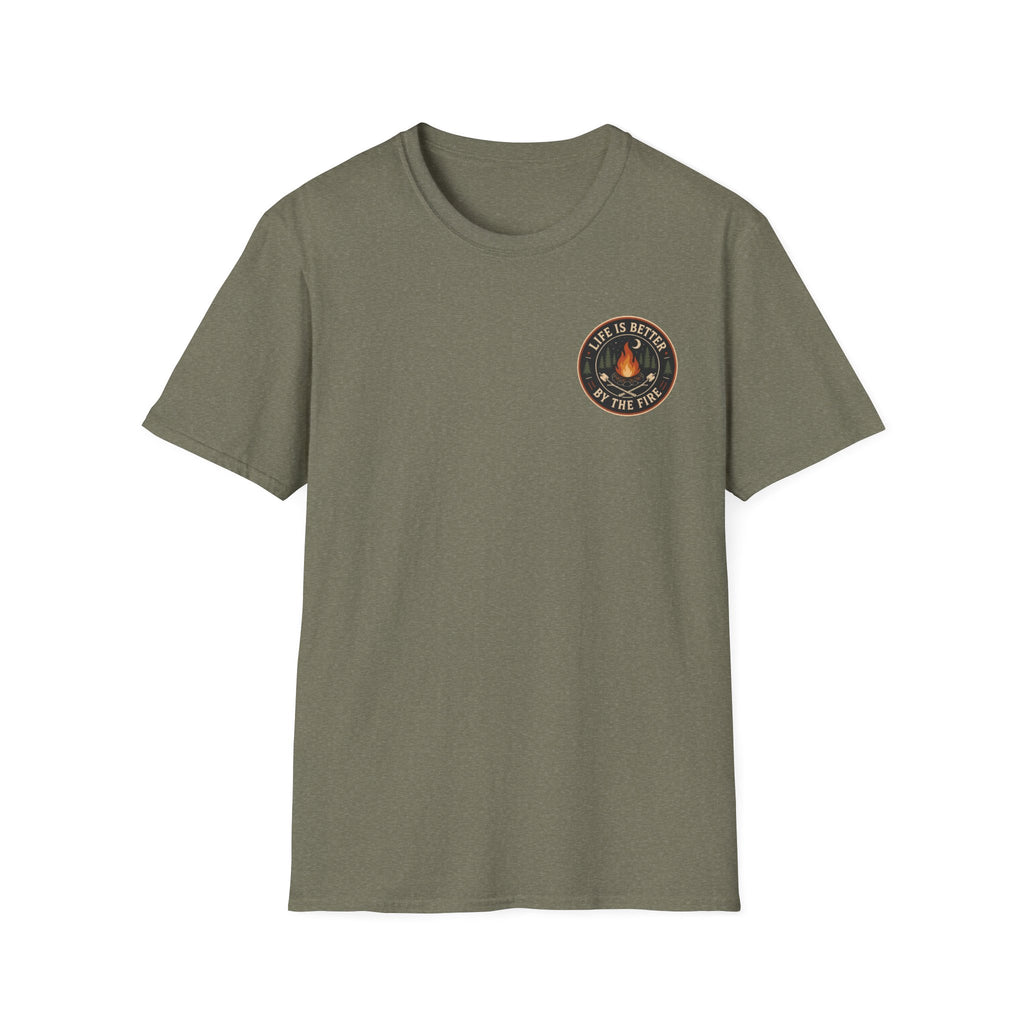 Life is Better by the Fire Pocket Tee