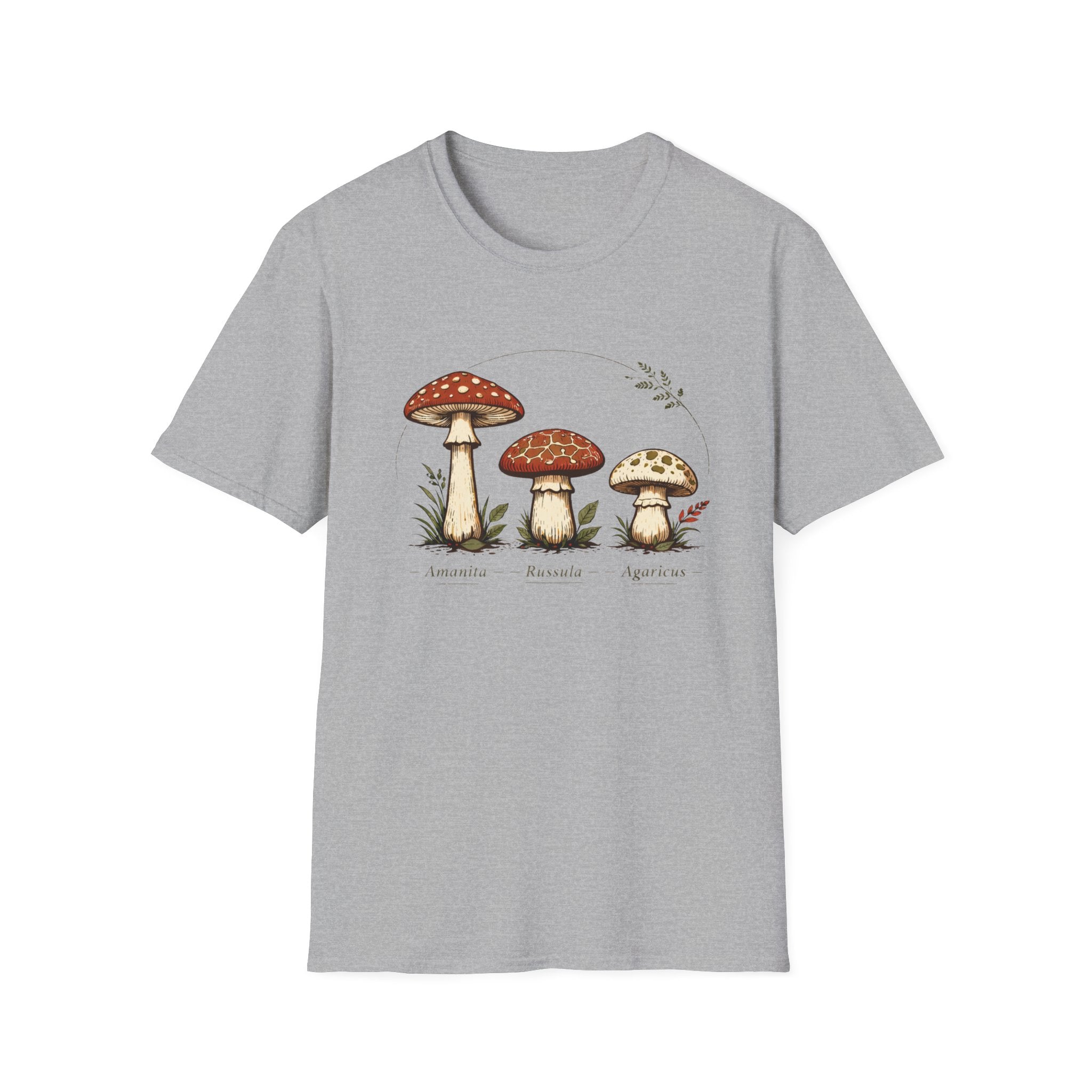 Vintage Mushroom Study Tee