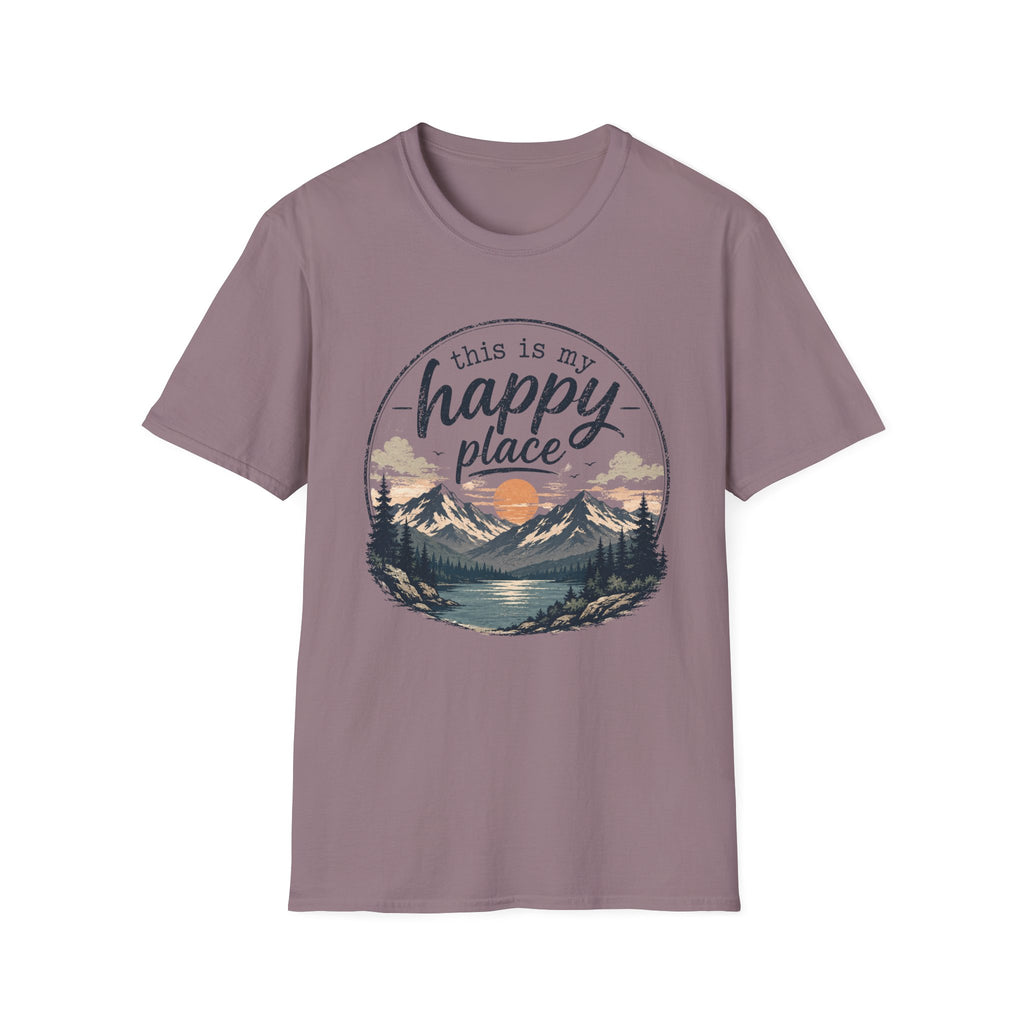 This Is My Happy Place Mountain Tee