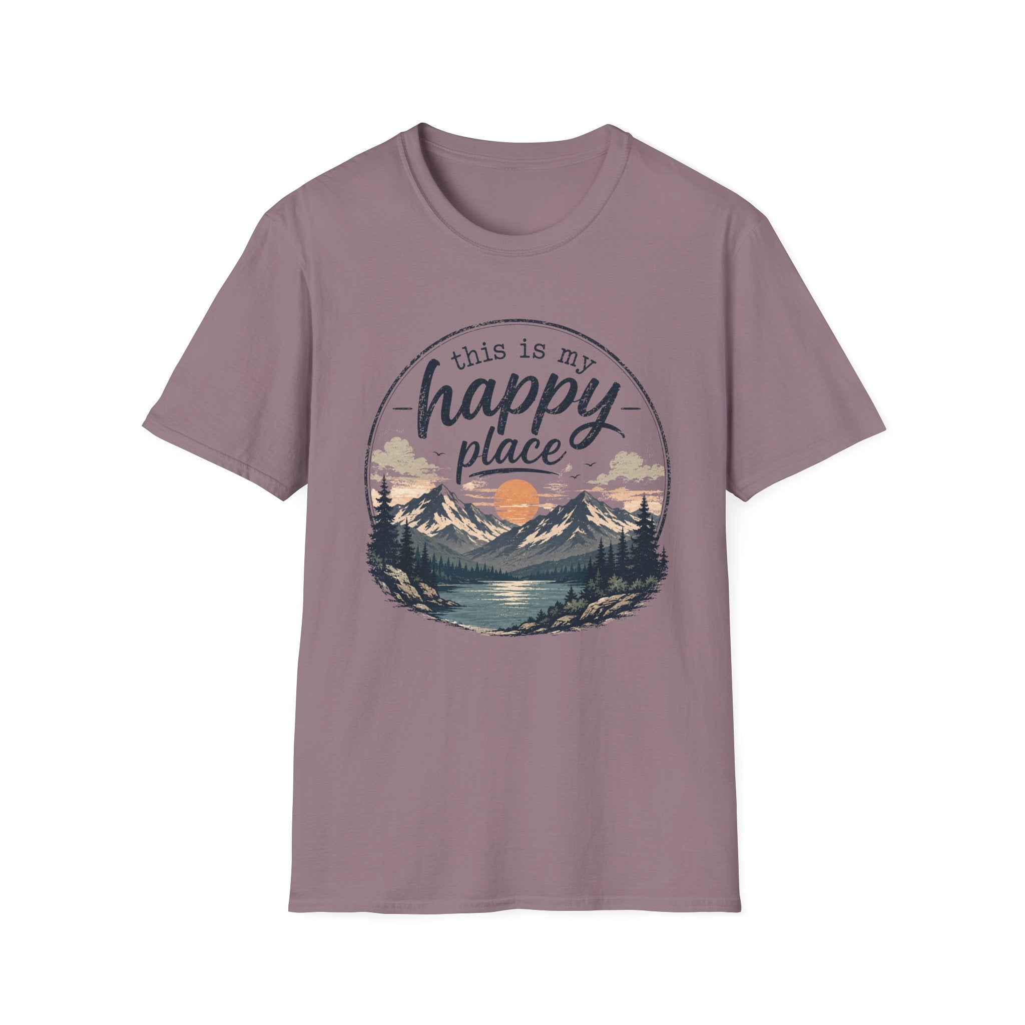 This Is My Happy Place Mountain Tee