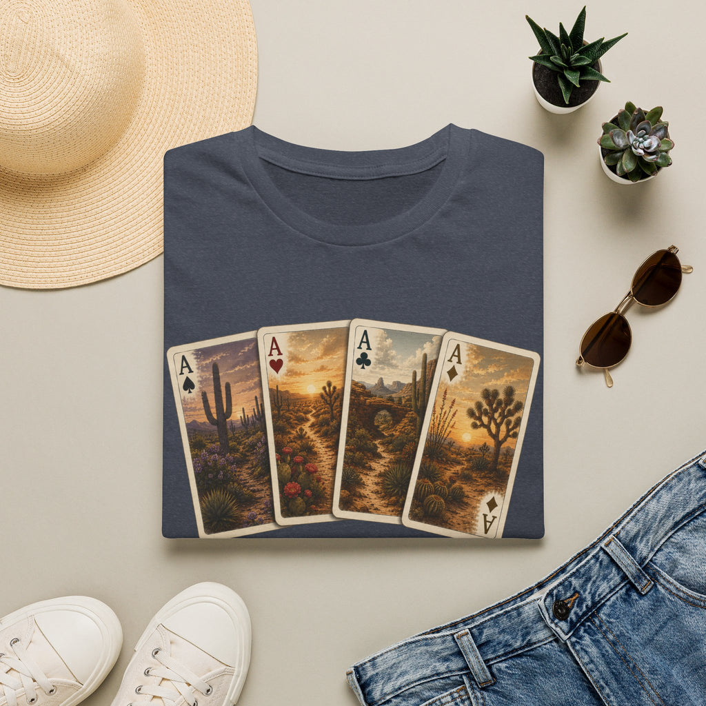 Desert Ace Playing Cards Tee