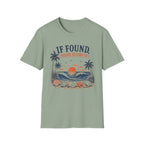If Found Please Return To Beach Tee