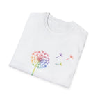 Rainbow Wishes Dandelion Tee