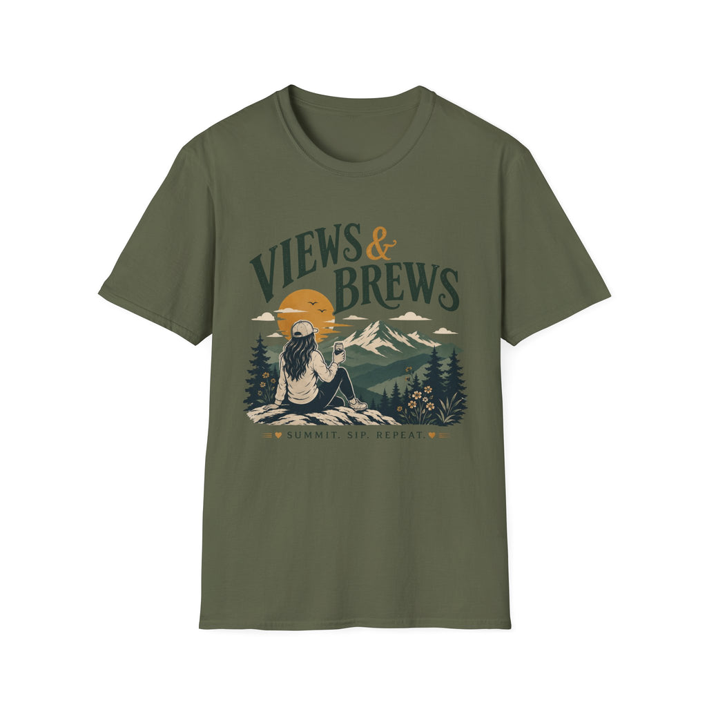 Views & Brews Women's Hiking Tee
