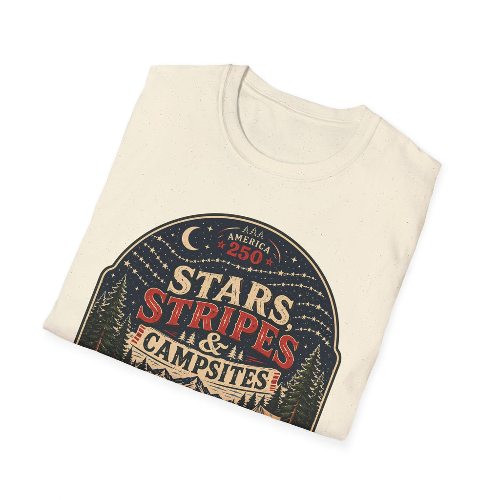Stars, Stripes and Campsites Tee