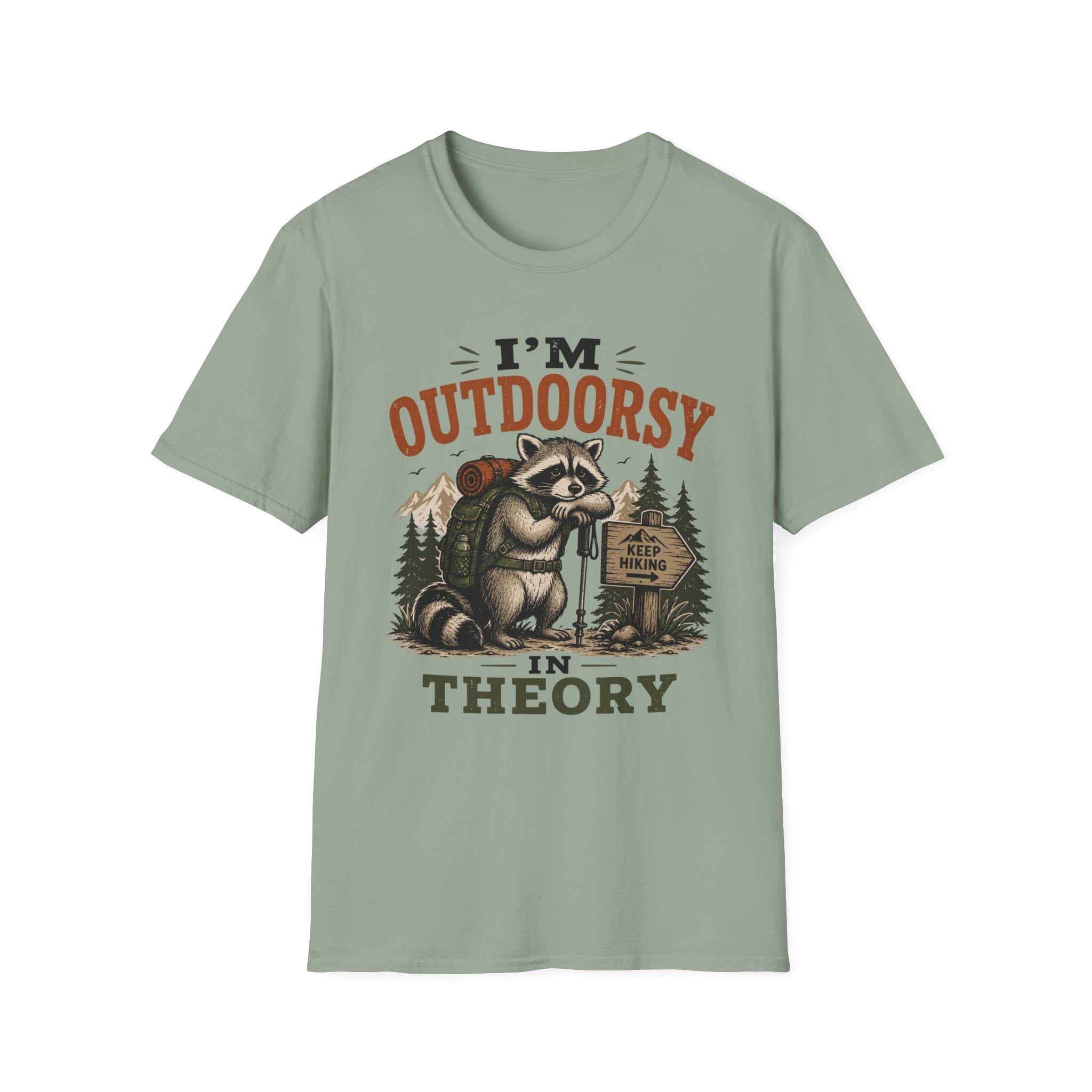 Outdoorsy in Theory Tee