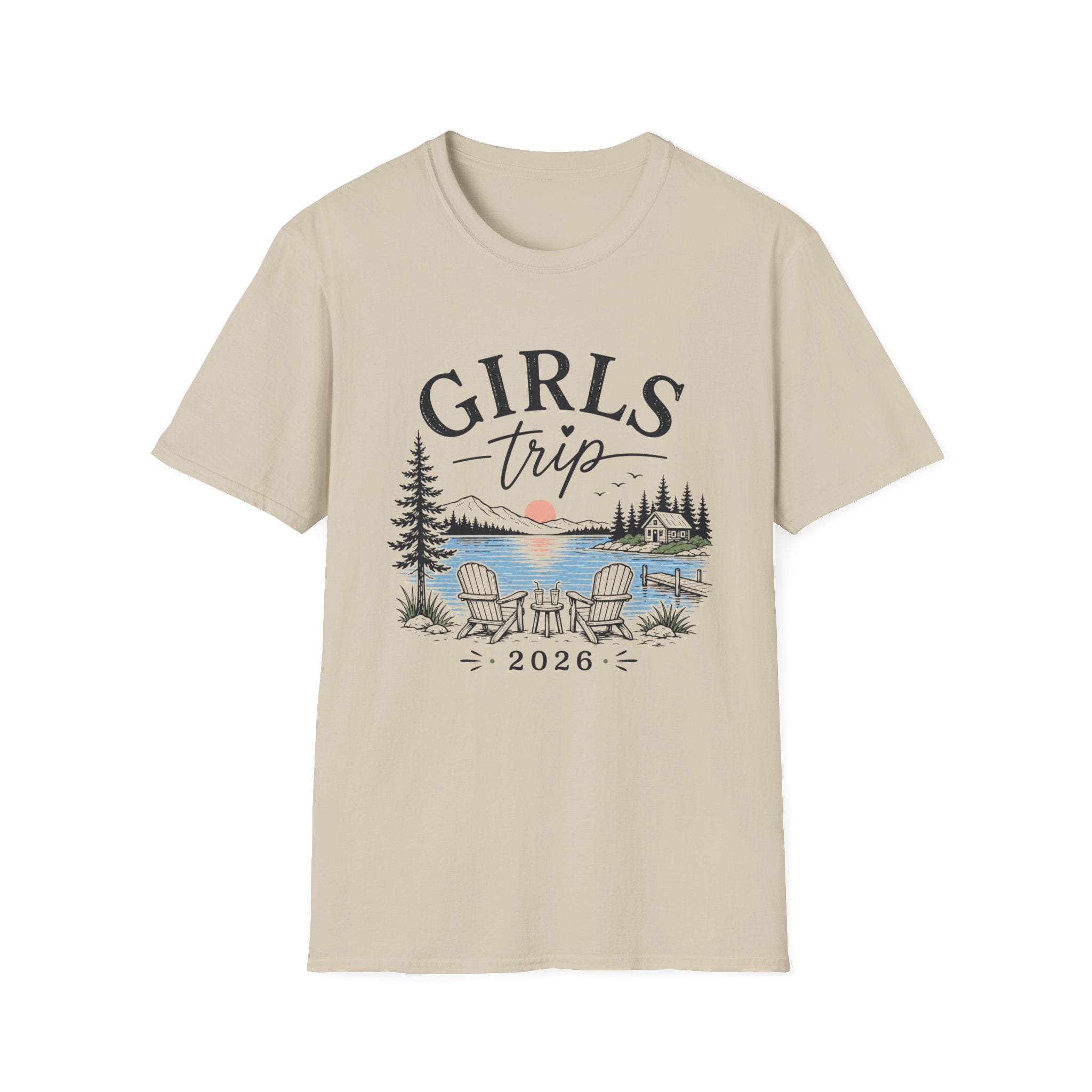 Girls Trip 2026 Lake Cabin Tee
