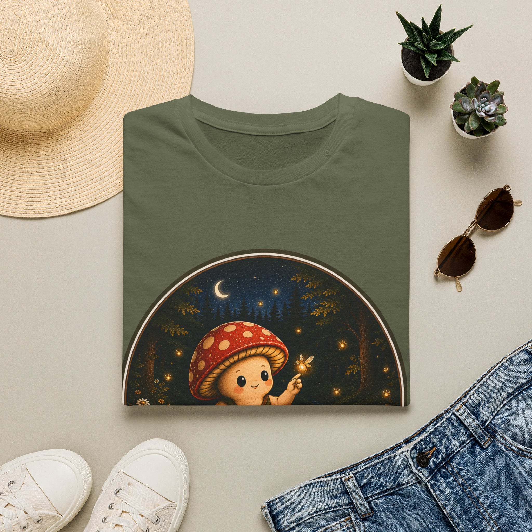 Firefly Hollow Mushroom Tee