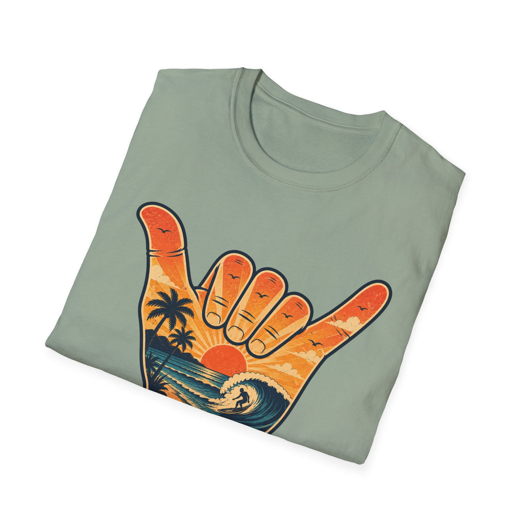 Hang Loose Sunset Surf Tee
