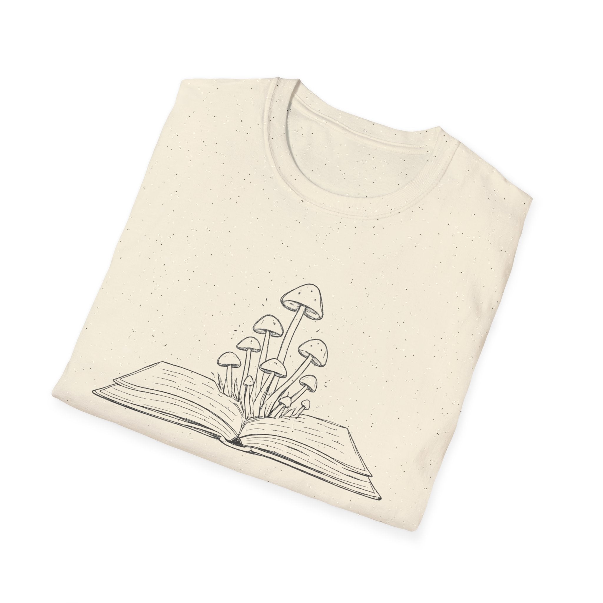 Magic Mushroom Book T-Shirt