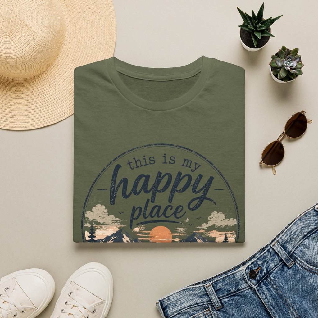 This Is My Happy Place Mountain Tee