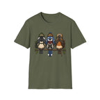 See No Hear No Speak No Bird Hikers Tee