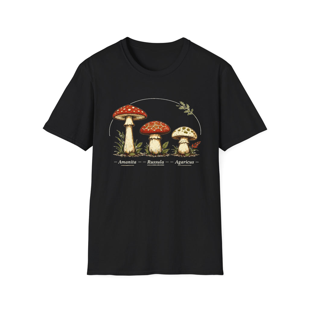 Vintage Mushroom Study Tee