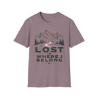 Lost Is Where I Belong Mountain Tee