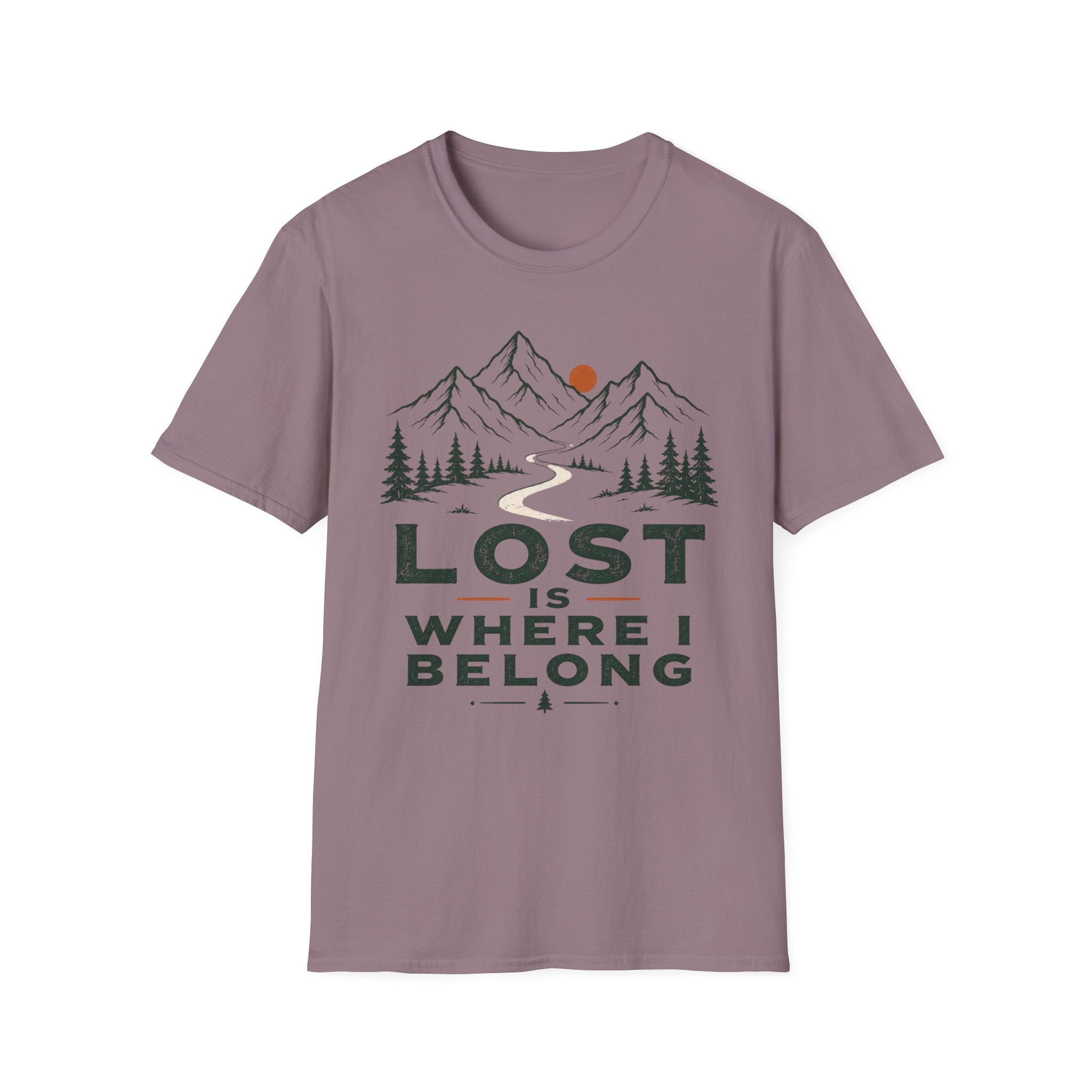 Lost Is Where I Belong Mountain Tee