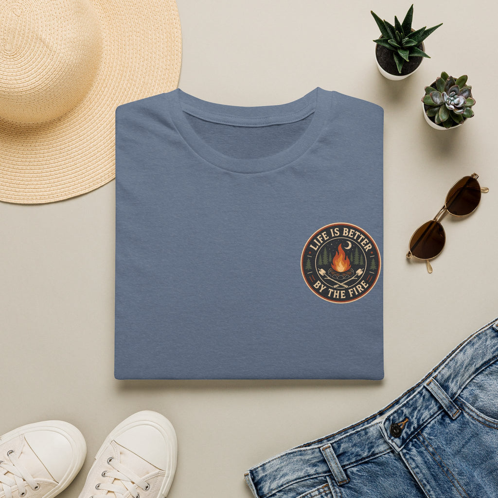 Life is Better by the Fire Pocket Tee