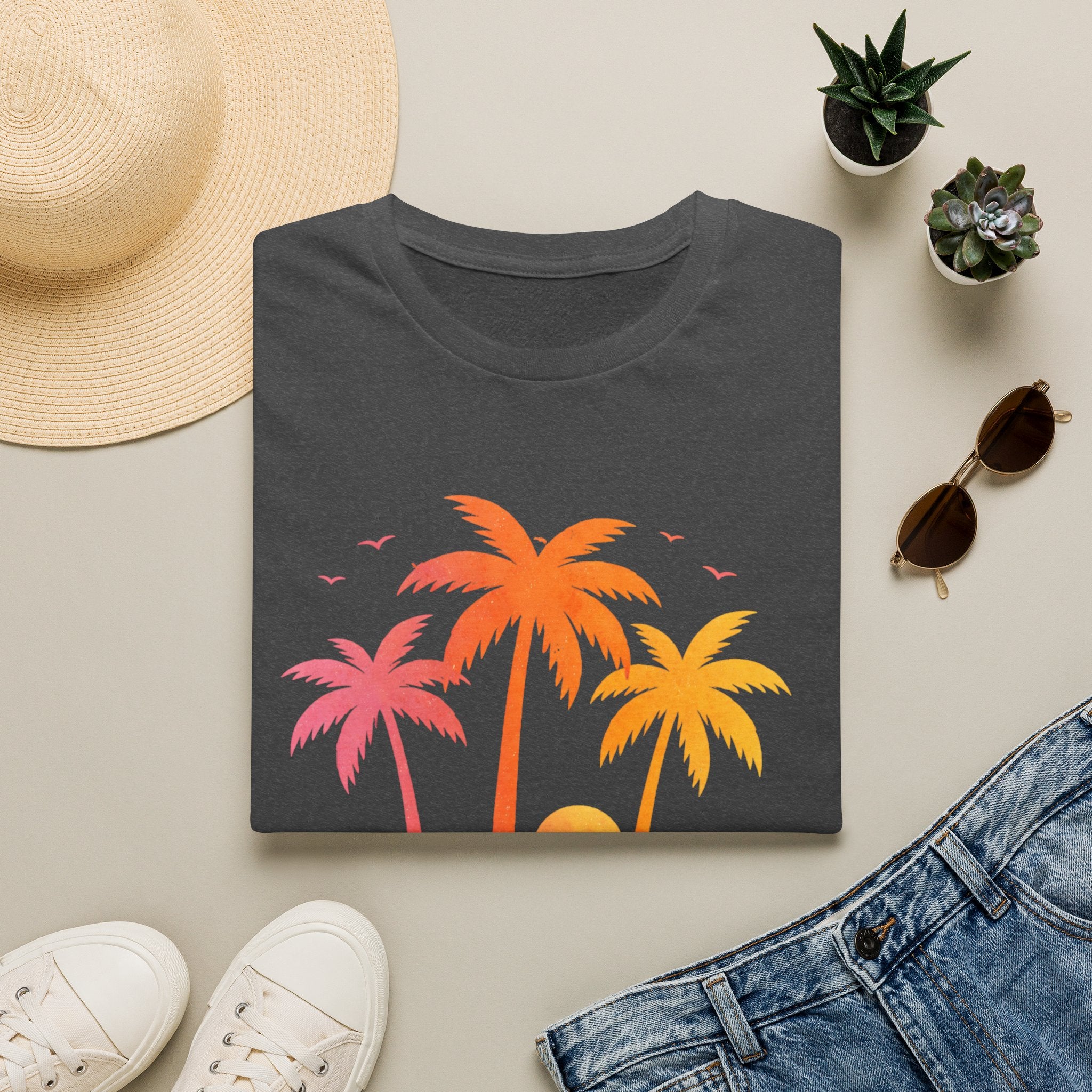 Golden Hour Palms Tee