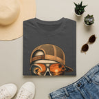 Sunset Barrel Skull Surf Tee