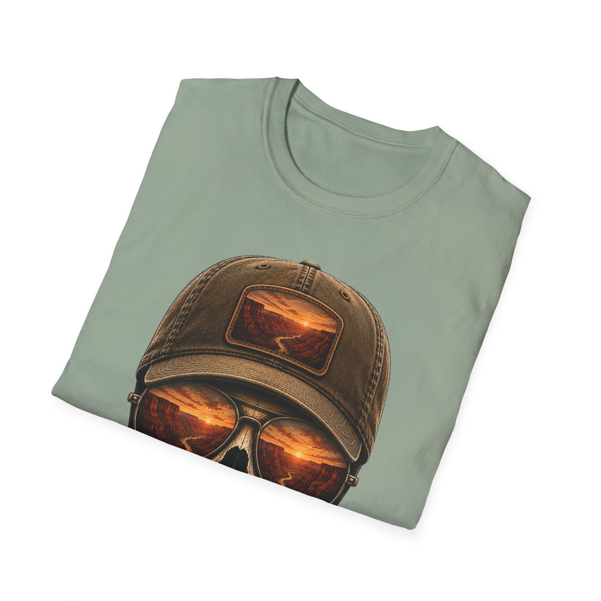 Canyon Sunset Skull Tee