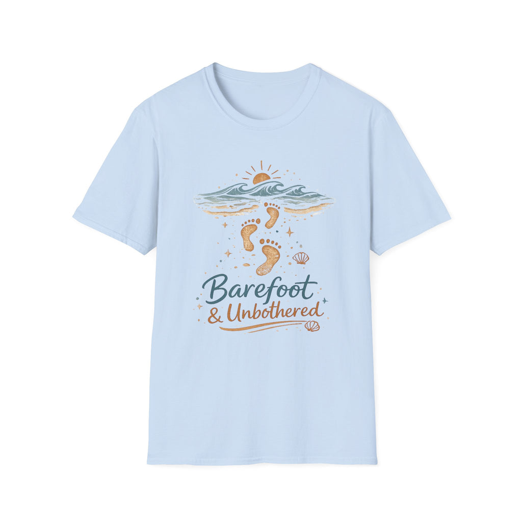Barefoot & Unbothered Beach Vibes Tee