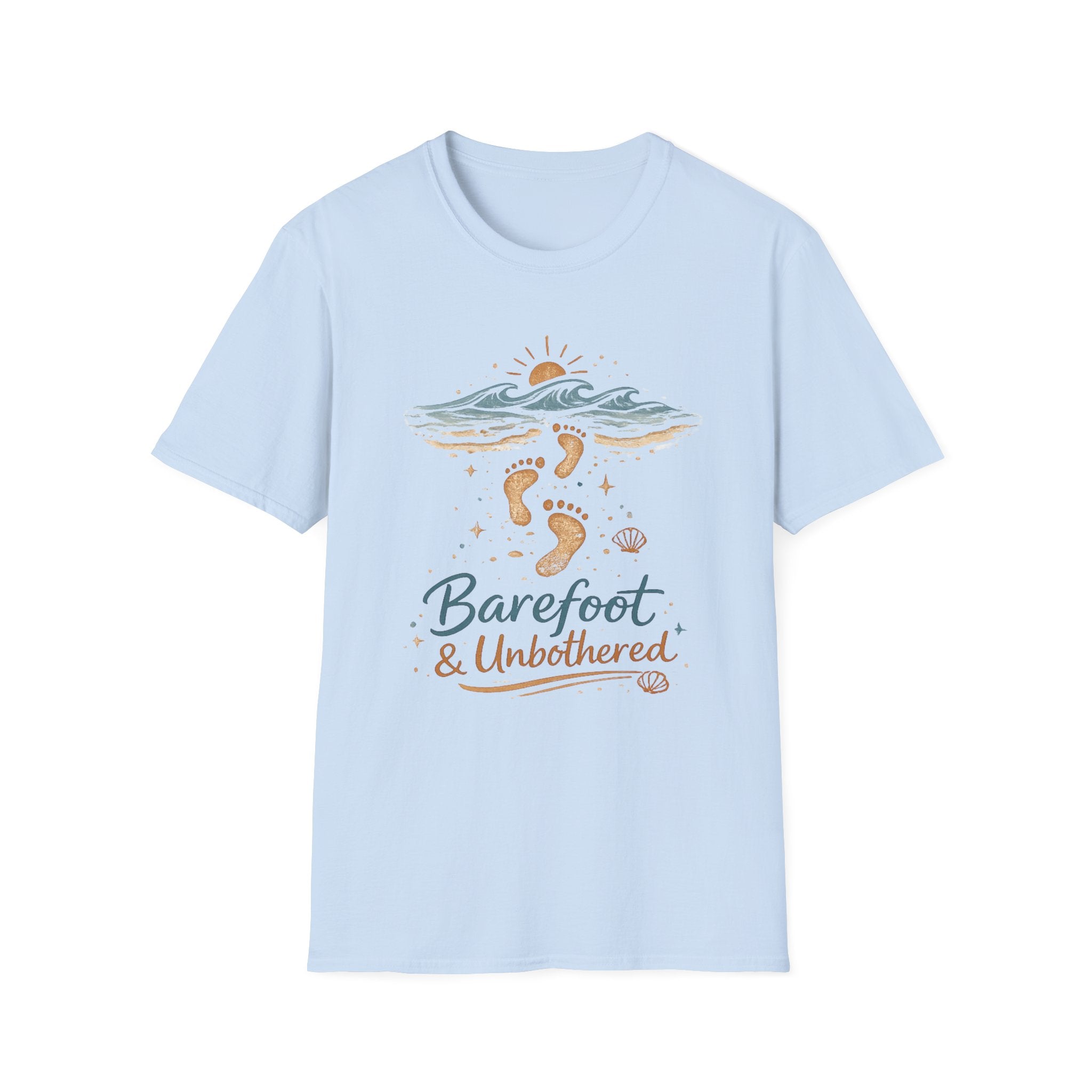Barefoot & Unbothered Beach Vibes Tee