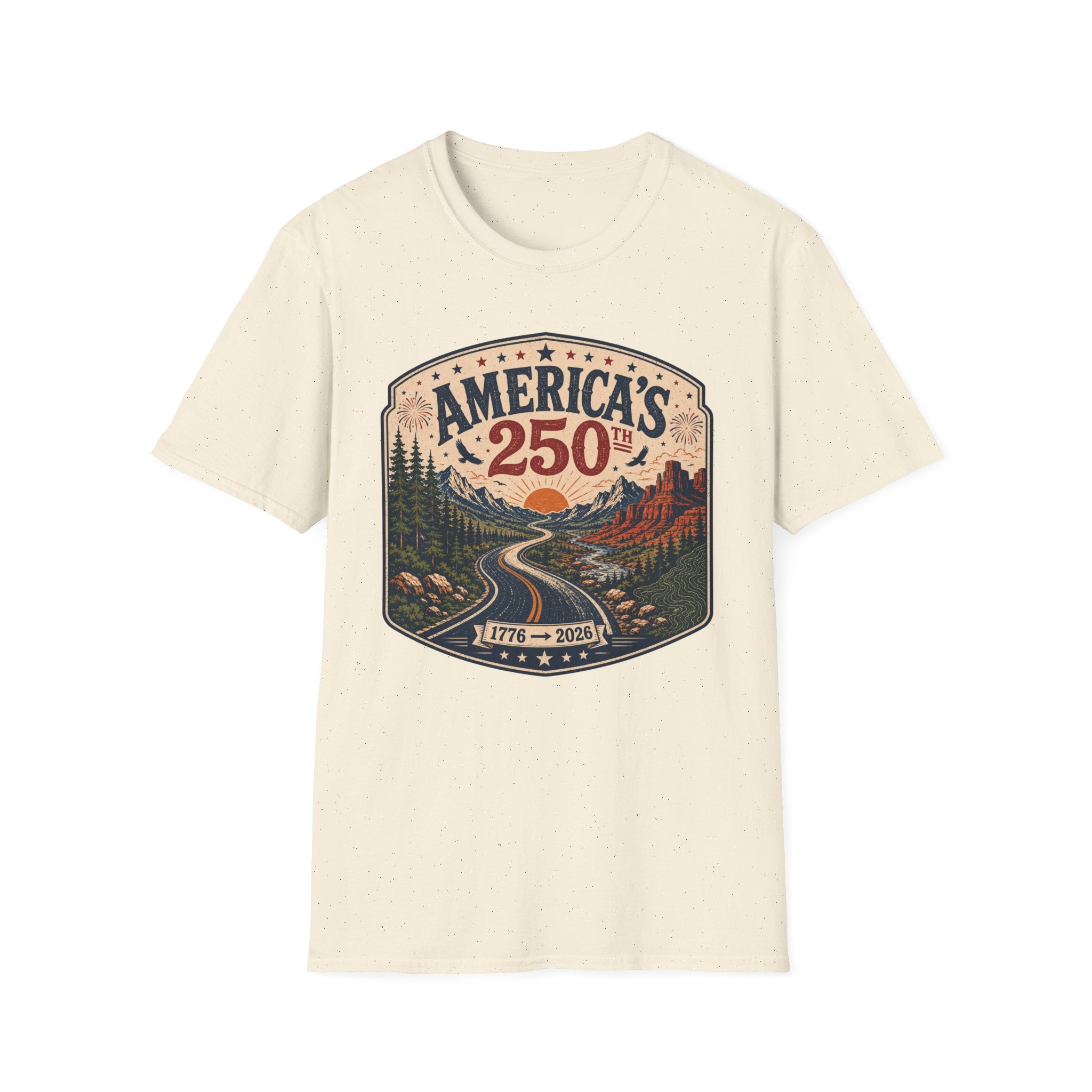 America’s 250th Take the Scenic Route Tee
