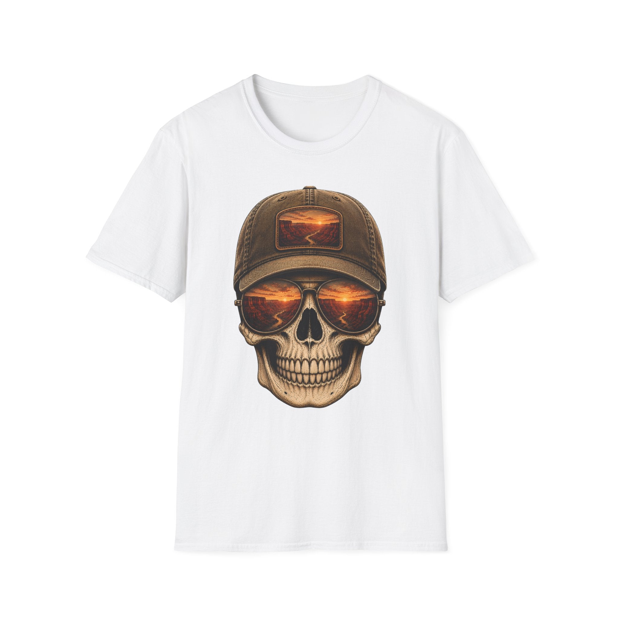 Canyon Sunset Skull Tee