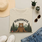 Hibernate Stretch Repeat Bear Yoga Tee
