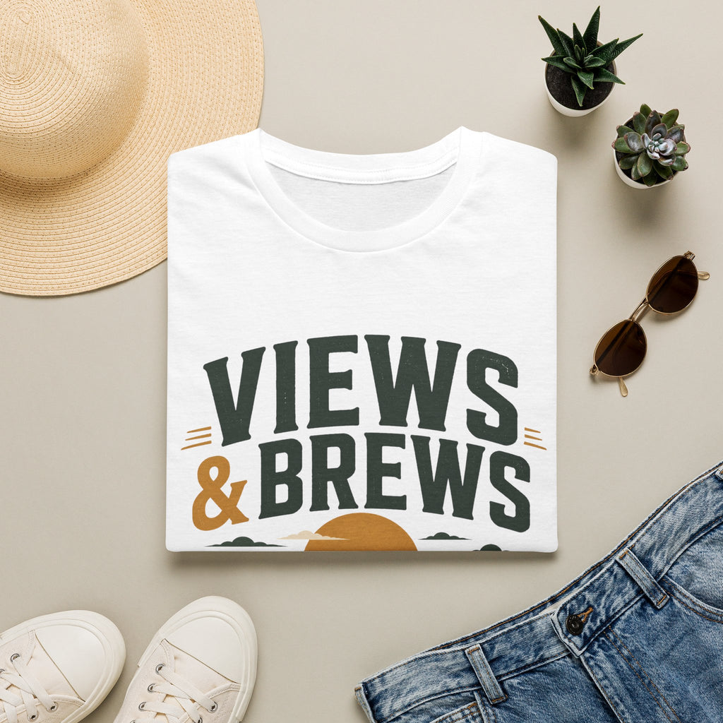 Views & Brews Men's Hiking Tee