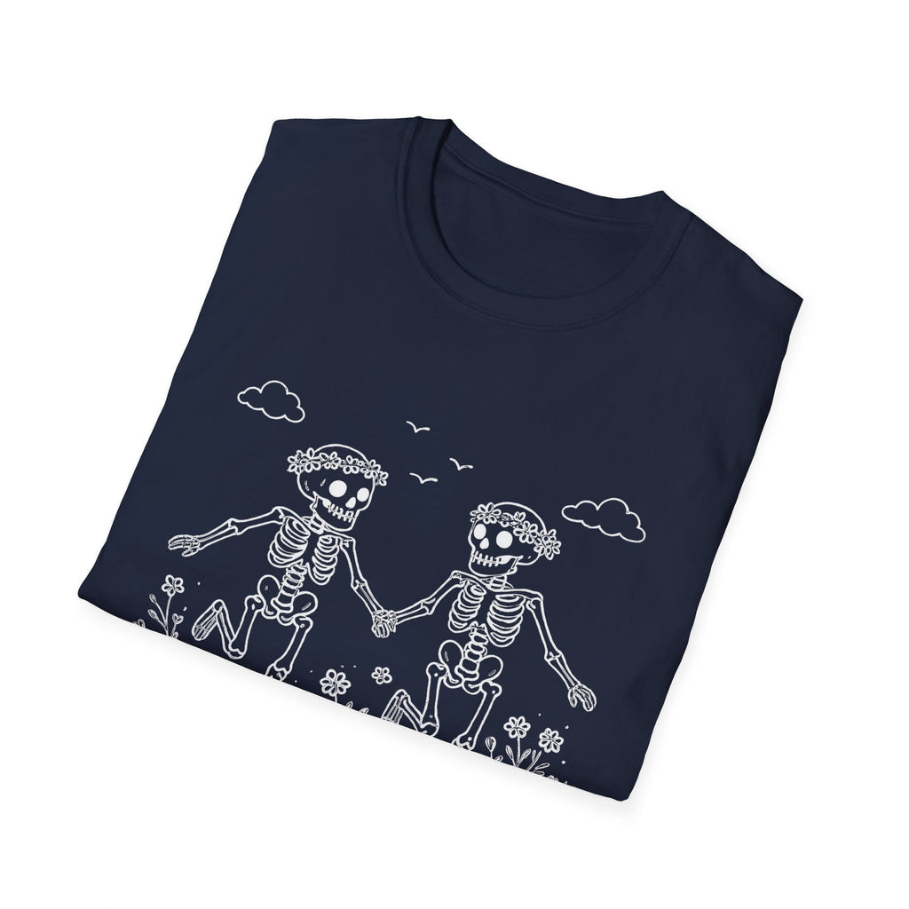 Dancing Skeleton Wildflower Tee